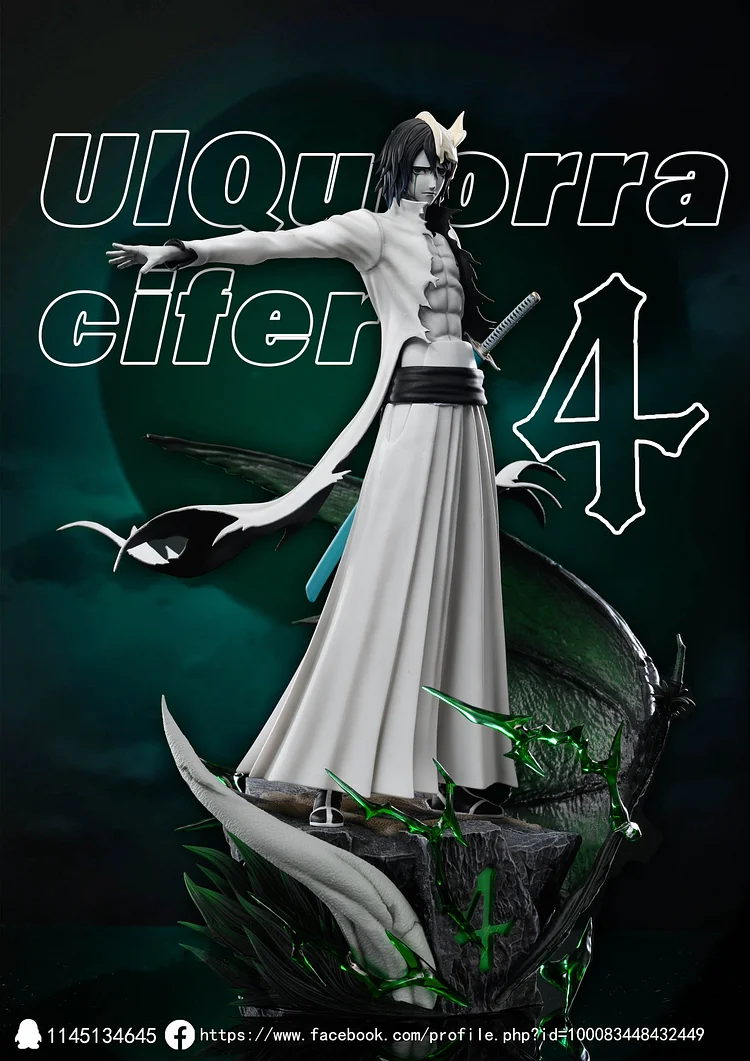 PRE-ORDER WW Studio - BLEACH Ulquiorra Cifer 1/6 Statue(GK)-