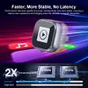 2 in 1 Wireless CarPlay Android Auto Adapter Plug & Play for Factory Wired Cars