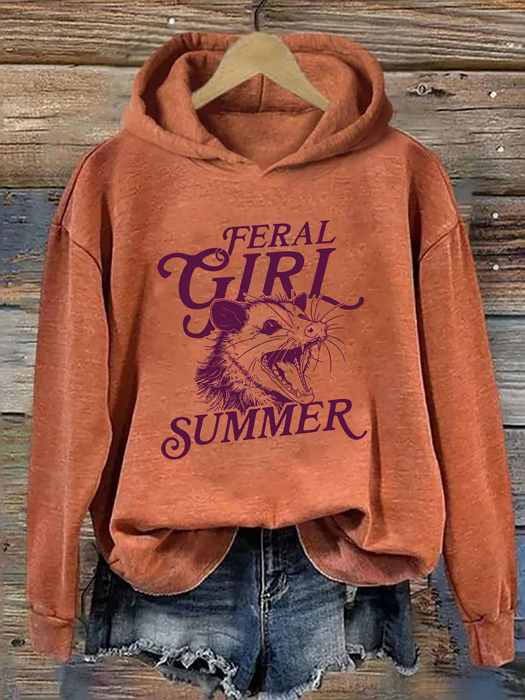 Feral Girl Summer Hoodie
