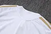 Joyfball 2026/2027 Kids Size Italy Long Zipped Jacket White Soccer Jersey