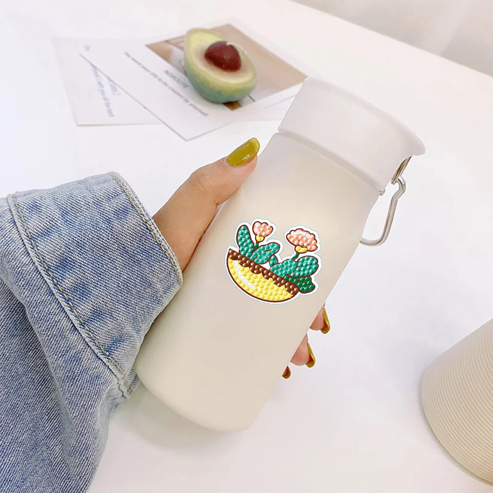 Diamond Painting Sticker Cartoon Pattern DIY Art Craft for Kids Adult Gift Rewards