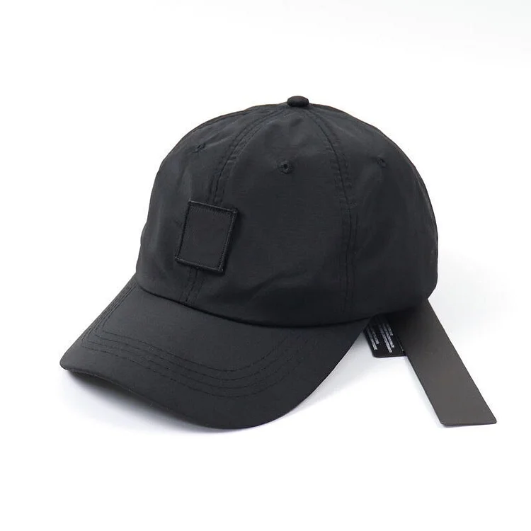 Quick Drying Fabric Stone Label Outdoor Baseball Sports Mens and Womens Soft Top Breathable Cap