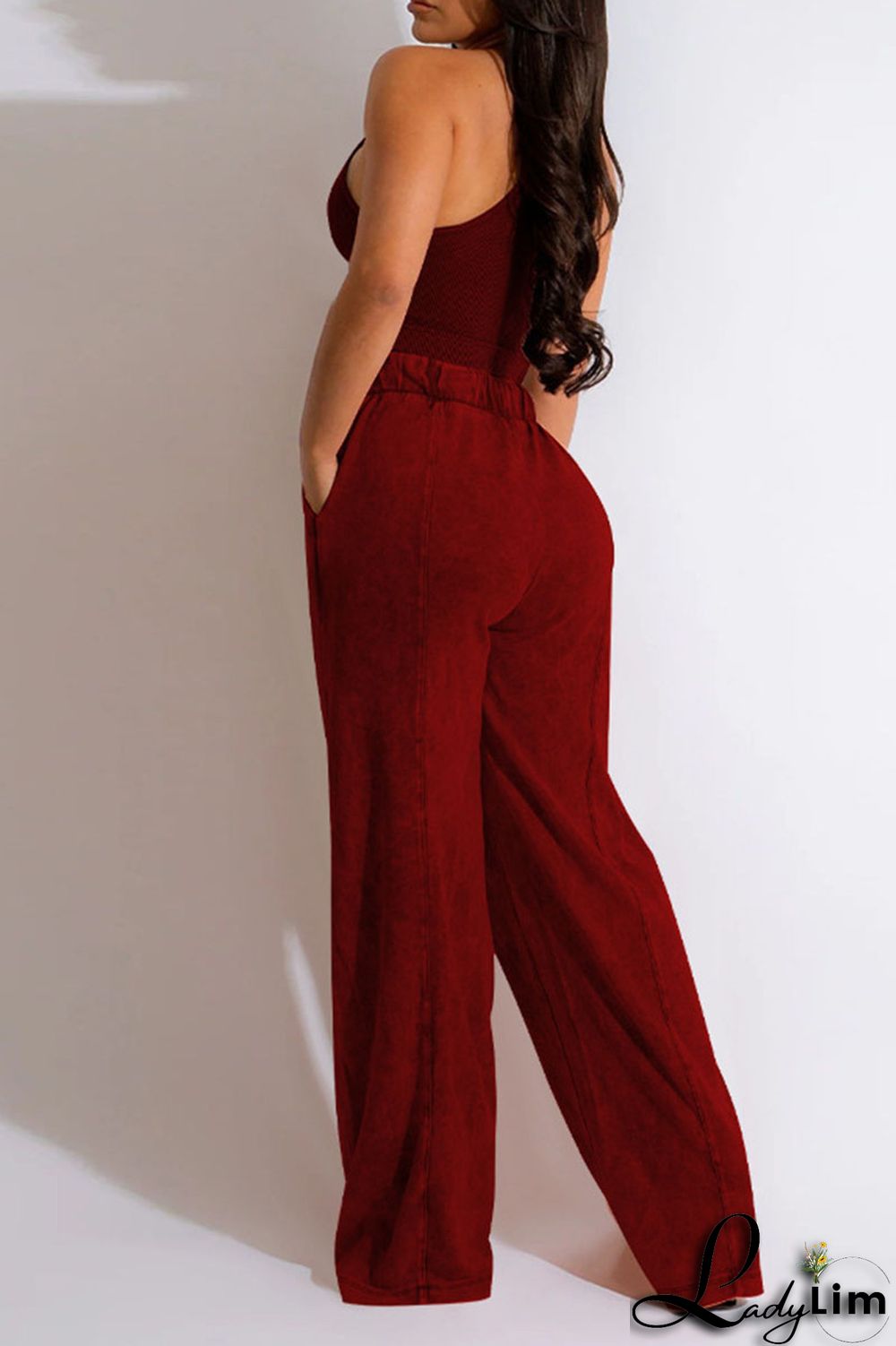 White Casual Solid Patchwork O Neck Sleeveless Two Pieces