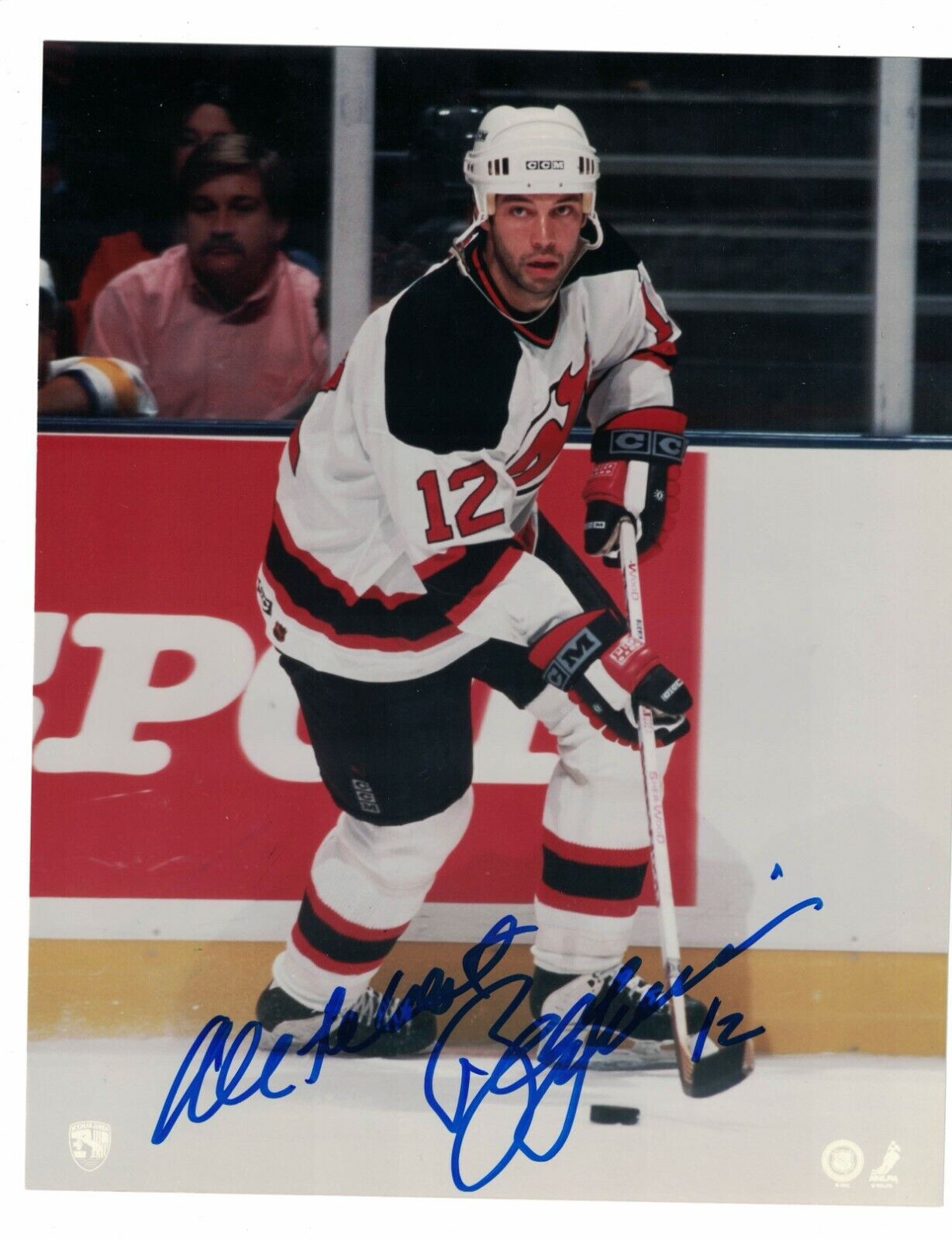 Bill Guerin New Jersey Devils Signed 8 x 10