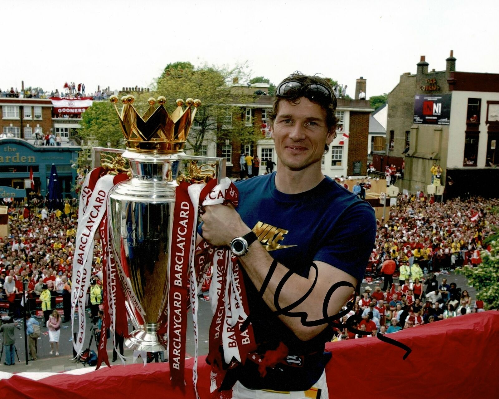 Jens Lehmann Signed 10X8 Photo Poster painting Arsenal F.C. Genuine Autograph AFTAL COA (1212)