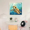 Sea Turtles-11CT Stamped Cross Stitch 40*40cm/15.75*15.75in tapestrymarket