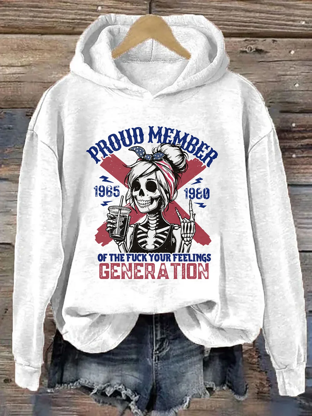 Gen X Halloween Hoodie