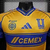 Joyfball 2025/2026 Player Version Tigres Home Football Shirt 1:1 Thai Quality（The player version jersey is a bit tight, please pay attention to the size selection）
