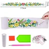 1M Diamond Painting Christmas Decorative Sticker Free Cutting DIY Tape Kit