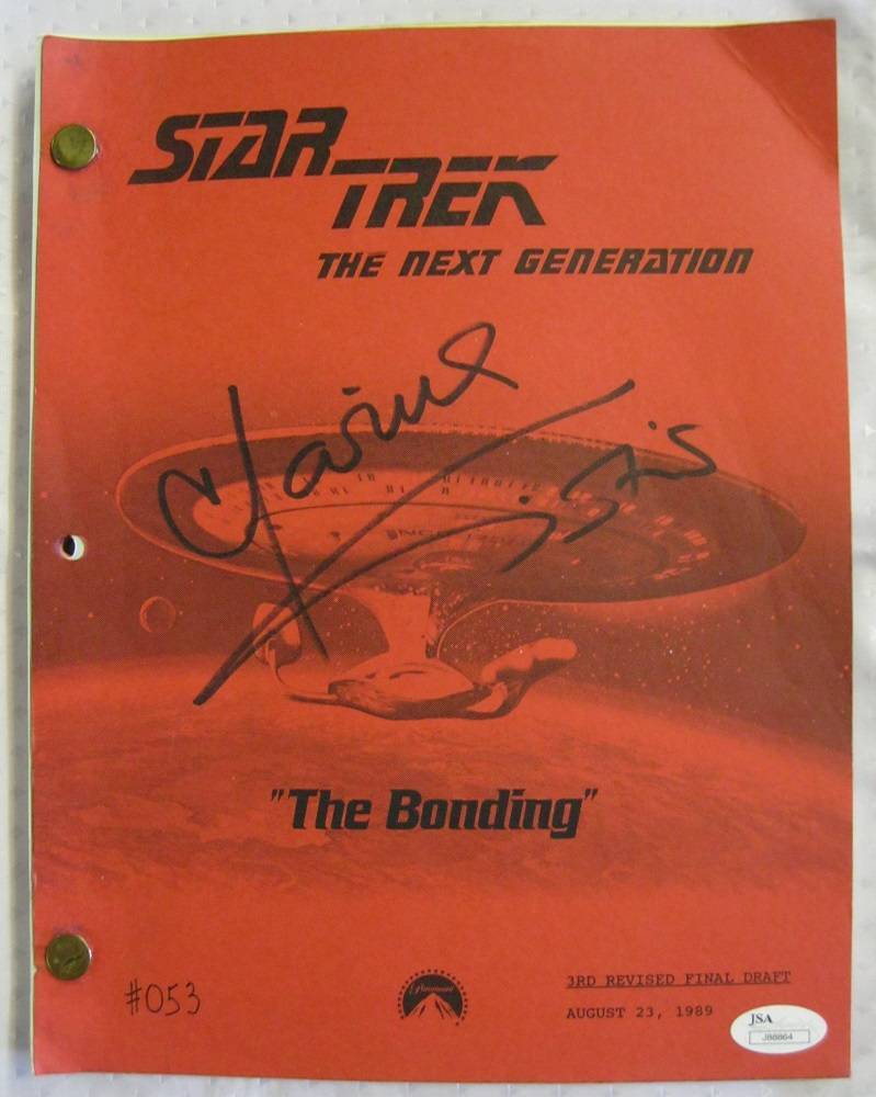 Marina Sirtis Signed Star Trek Next Generation The Bonding