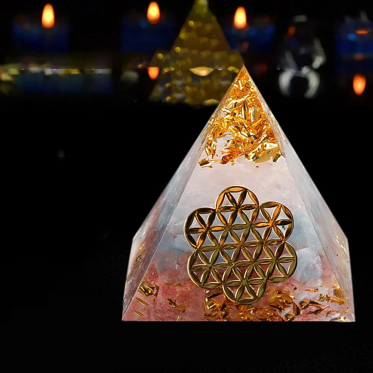 Gather Wealth Orgone Pyramid