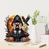 Acrylic Special Shaped Halloween Table Top Diamond Painting Ornament Kit