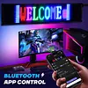 Car led flexible screen APP soft screen LED flexible display led car sign expression screen display