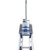 Motorcycle Hydraulic Lift Blue 680KG Maintenance Lift with Foot Pedal Hydraulic for Workshop