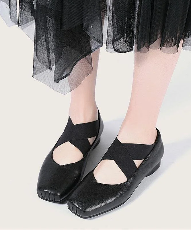 CD Ballet Flat Beige Woven Sedge And Lambskin
