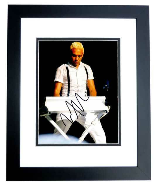 Tony Kanal Signed - Autographed No Doubt 8x10 inch Photo Poster painting - Custom FRAMED