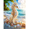 Diamond Painting -DIY Round Drill Pearl Seahorse