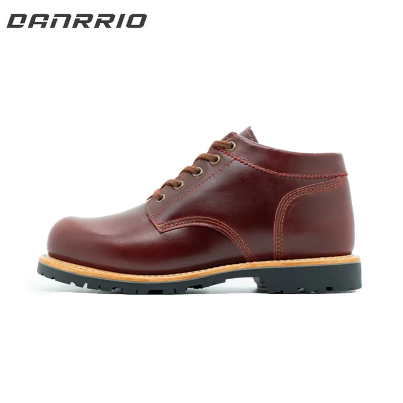 DANRRIO Vintage Cowhide Cargo British Style Leather Shoes DANRRIO.COM DANRRIO