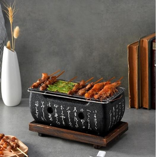 Portable Korean Oriental Barbecue Grill Stove