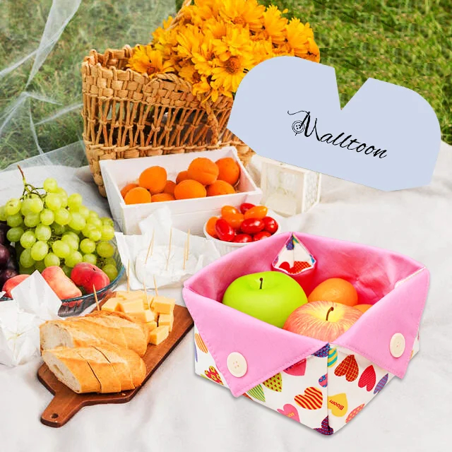 2 IN 1 Storage Basket Bowl Cozies Template