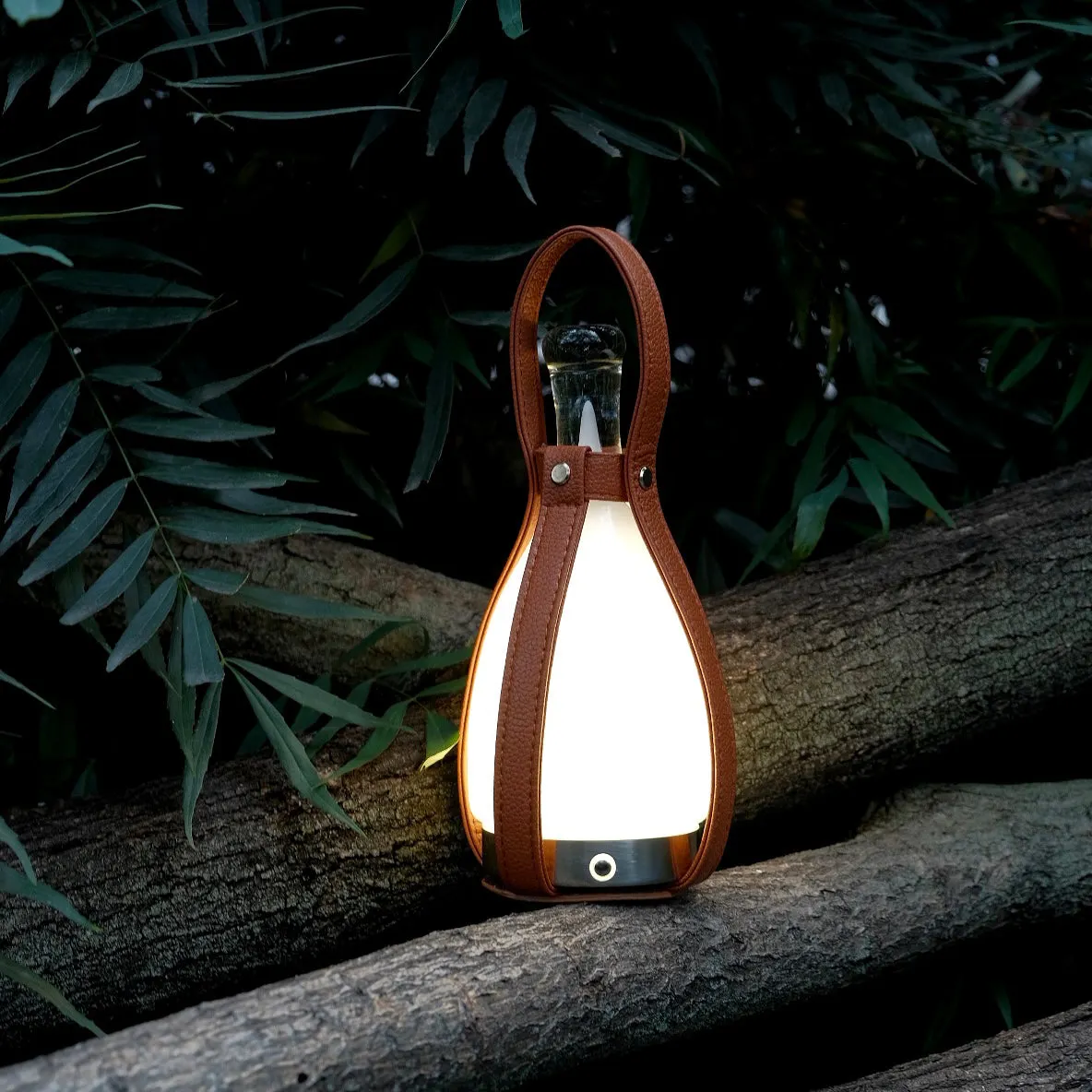 Bell Portable Leather Table Lamp