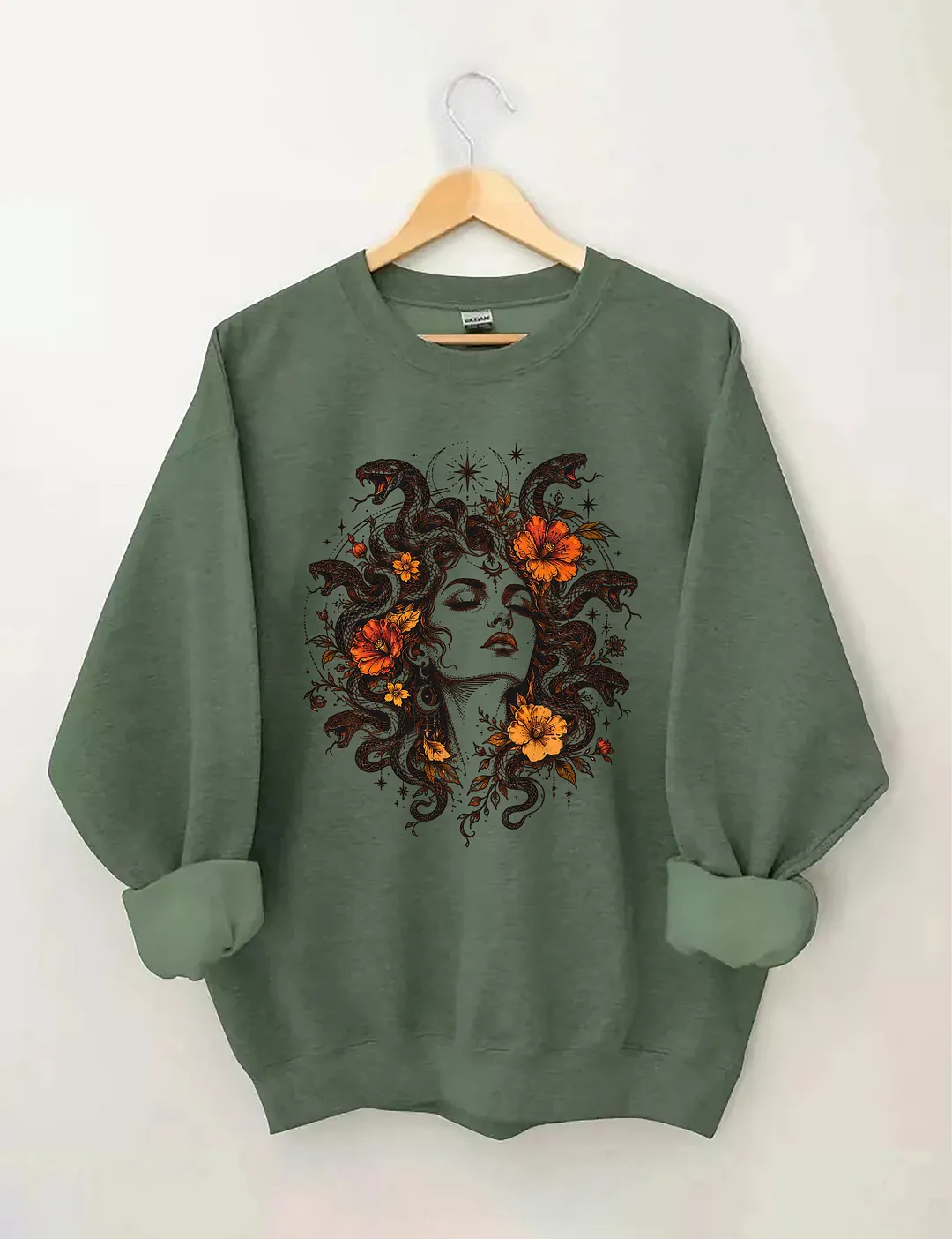 Vintage Medusa Feminist Sweatshirt