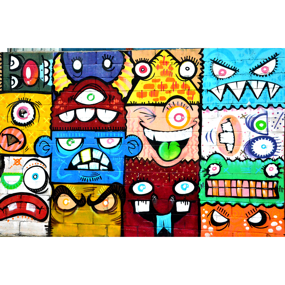 

Graffiti - 1000 Pieces Jigsaw Puzzle, 501 Original