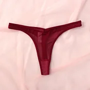 Curesgood New Seamless Thongs For Women Tiny Tangas Sexy Thong Lingerie Woman Translucent Mesh Strings T-back Underwear Tangalar T panties