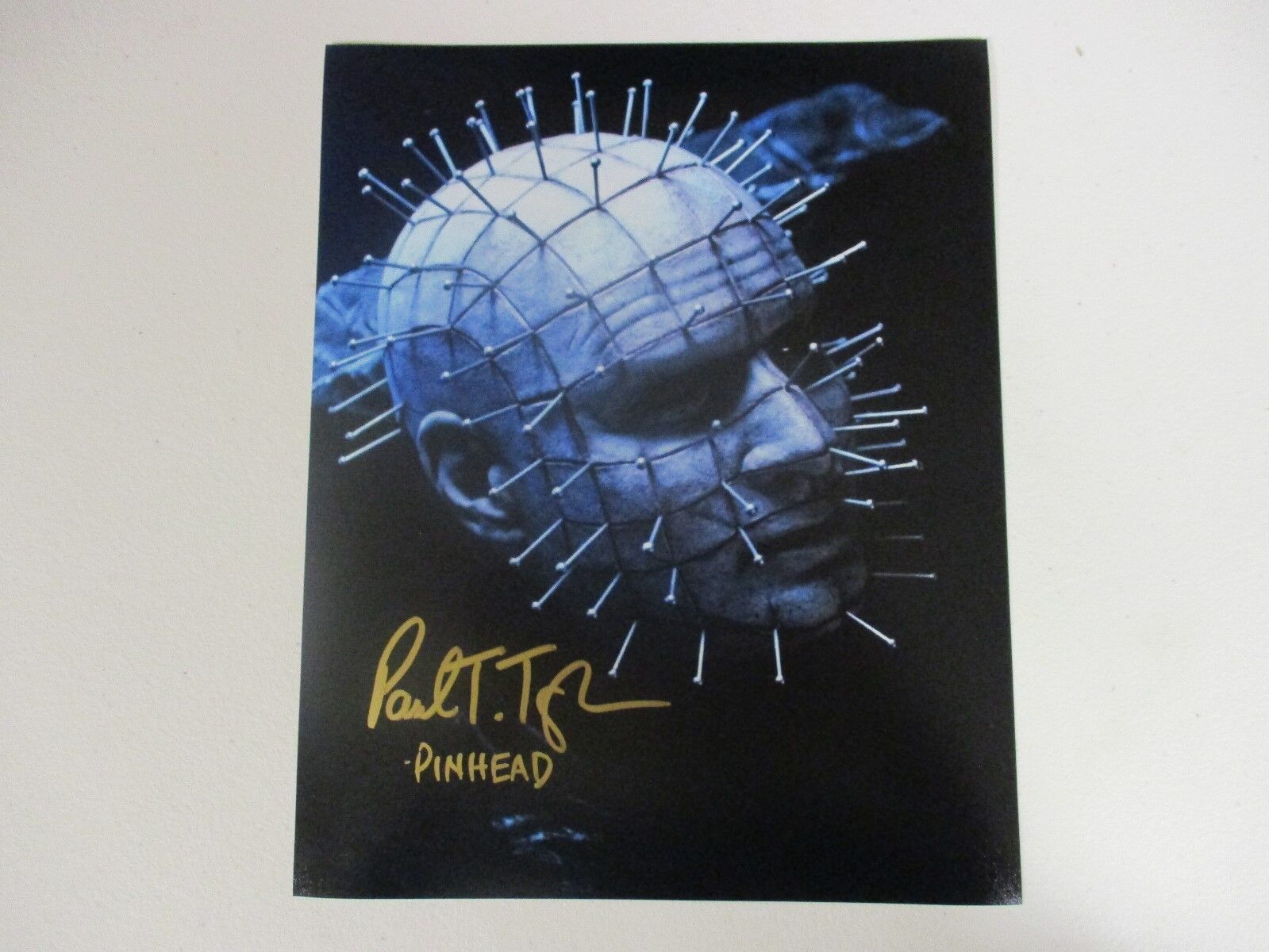 HELLRAISER JUDGEMENT PINHEAD PAUL TAYLOR SIGNED AUTOGRAPHED Photo Poster painting W/ EXACT PROOF