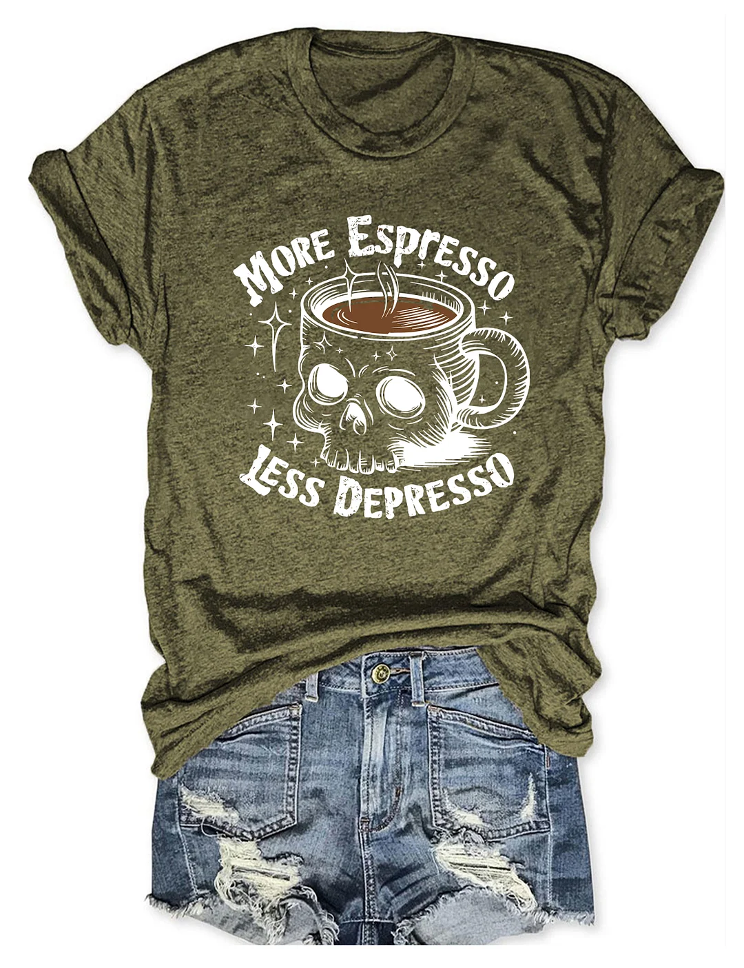More Espresso Less Depresso T-Shirt