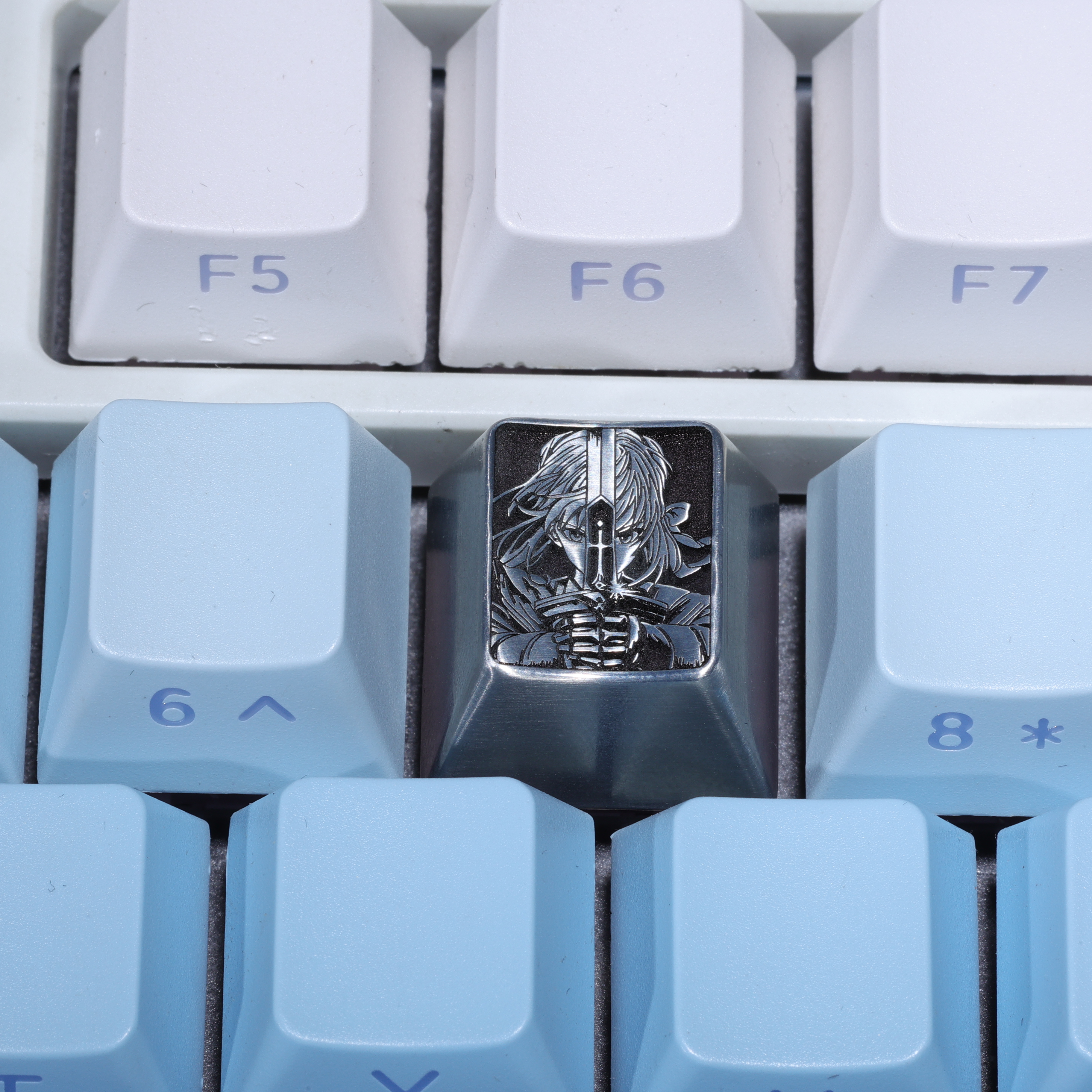 Custom Engraved Metal Keycap Axonkit
