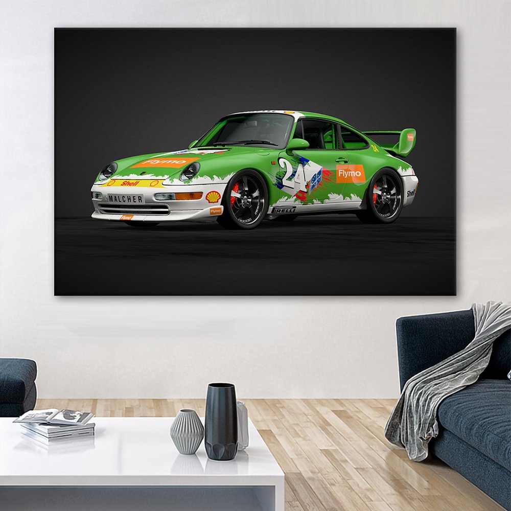 Porsche 993 Canvas Wall Art