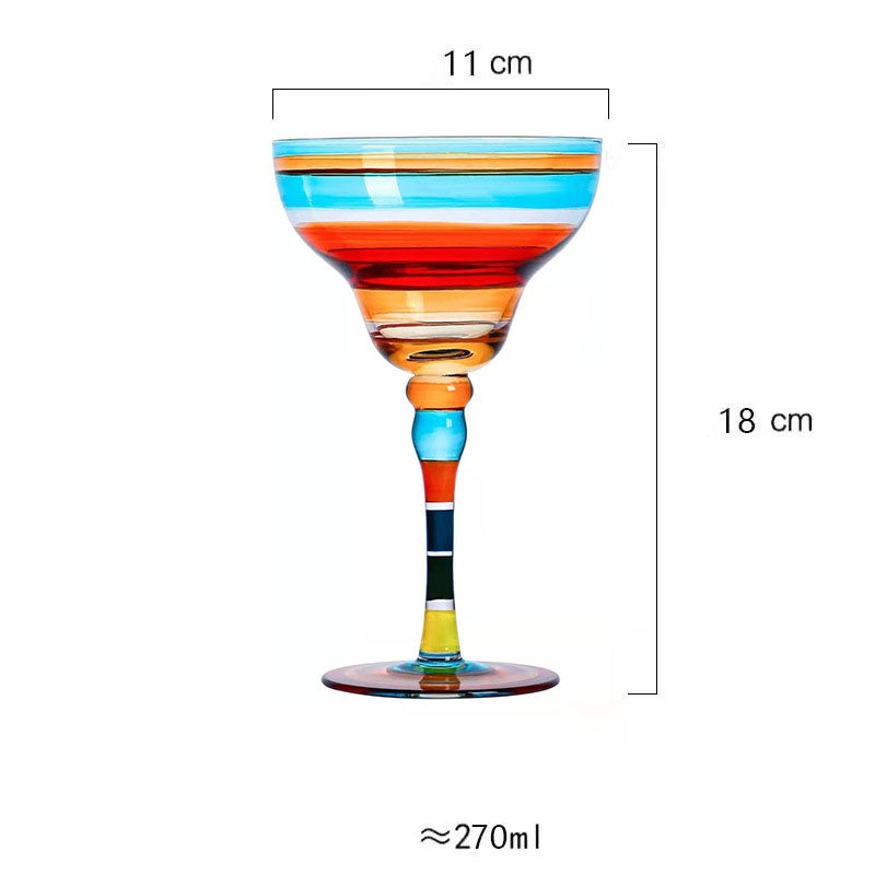 Casual Elegant Fruit Crystal Wine Glass 1 Piece