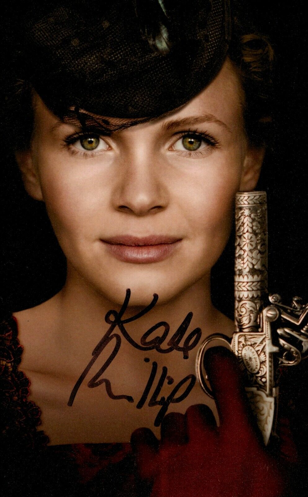 Kate Phillips Hand Signed 6x4 Photo Poster painting Peaky Blinders Downton Abbey Autograph + COA