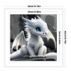 Dragon-11CT Stamped Cross Stitch 40*40cm