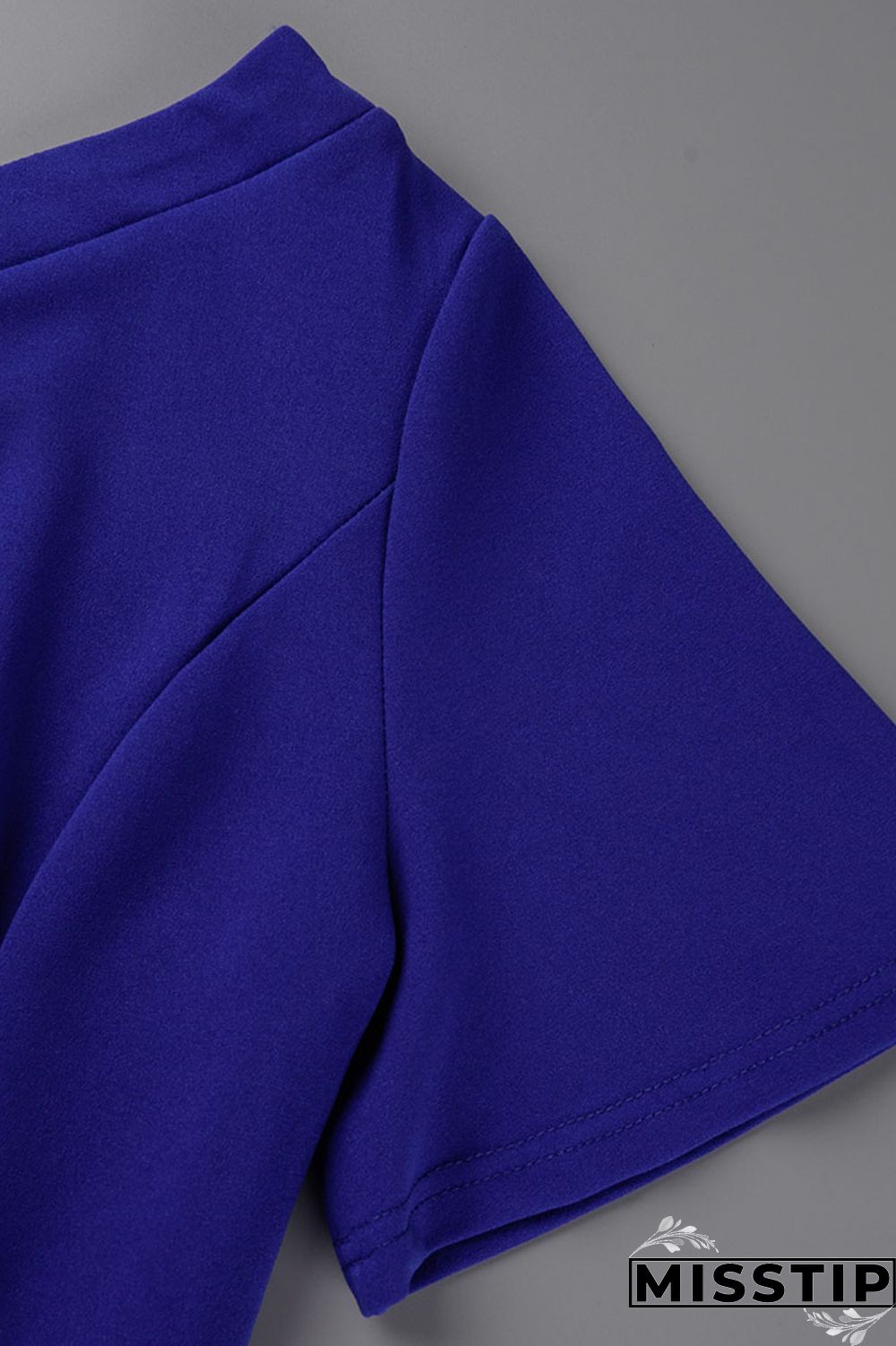 Green Casual Solid Patchwork Flounce Fold Asymmetrical Collar Straight Dresses