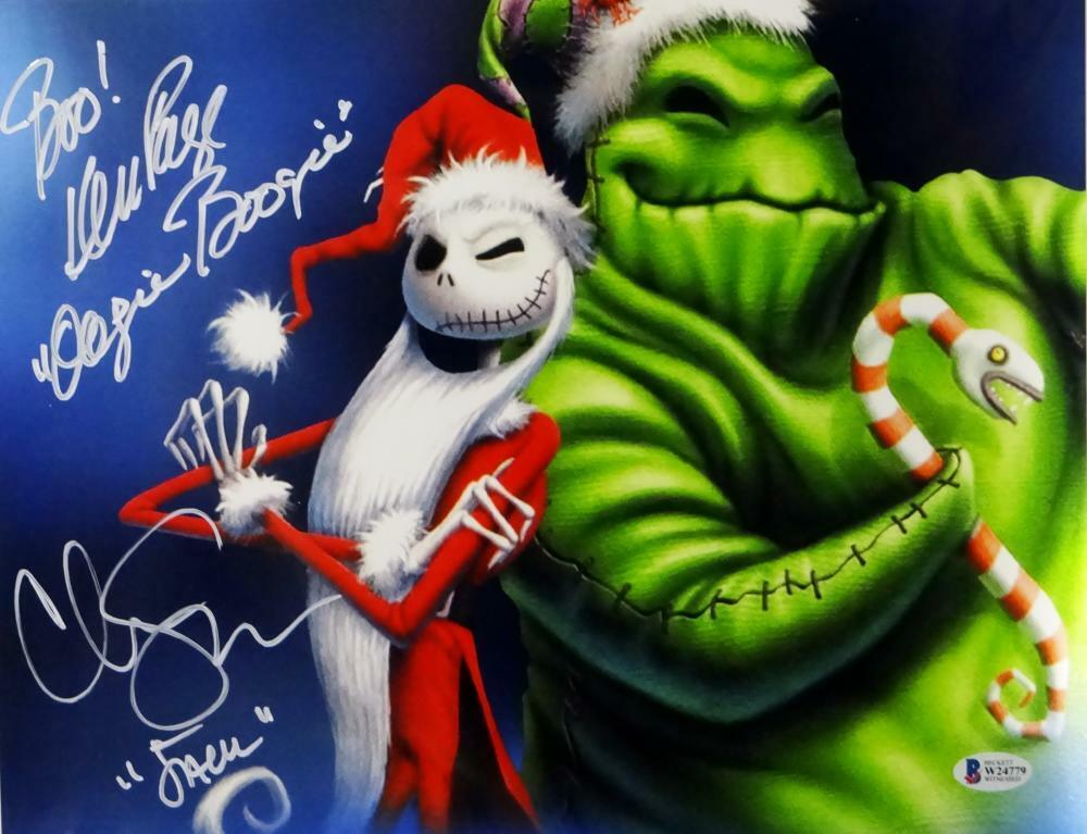 Chris Sarandon/Ken Page Signed Jack & Oogie Boogie