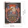 Bald Eagle 250 full DIY 5D rond drill dots diamant peintures arts illustr&eacute;s arts plastiques pour adultes/d&eacute;butants id&eacute;e cadeau d&eacute;coration murale maiso