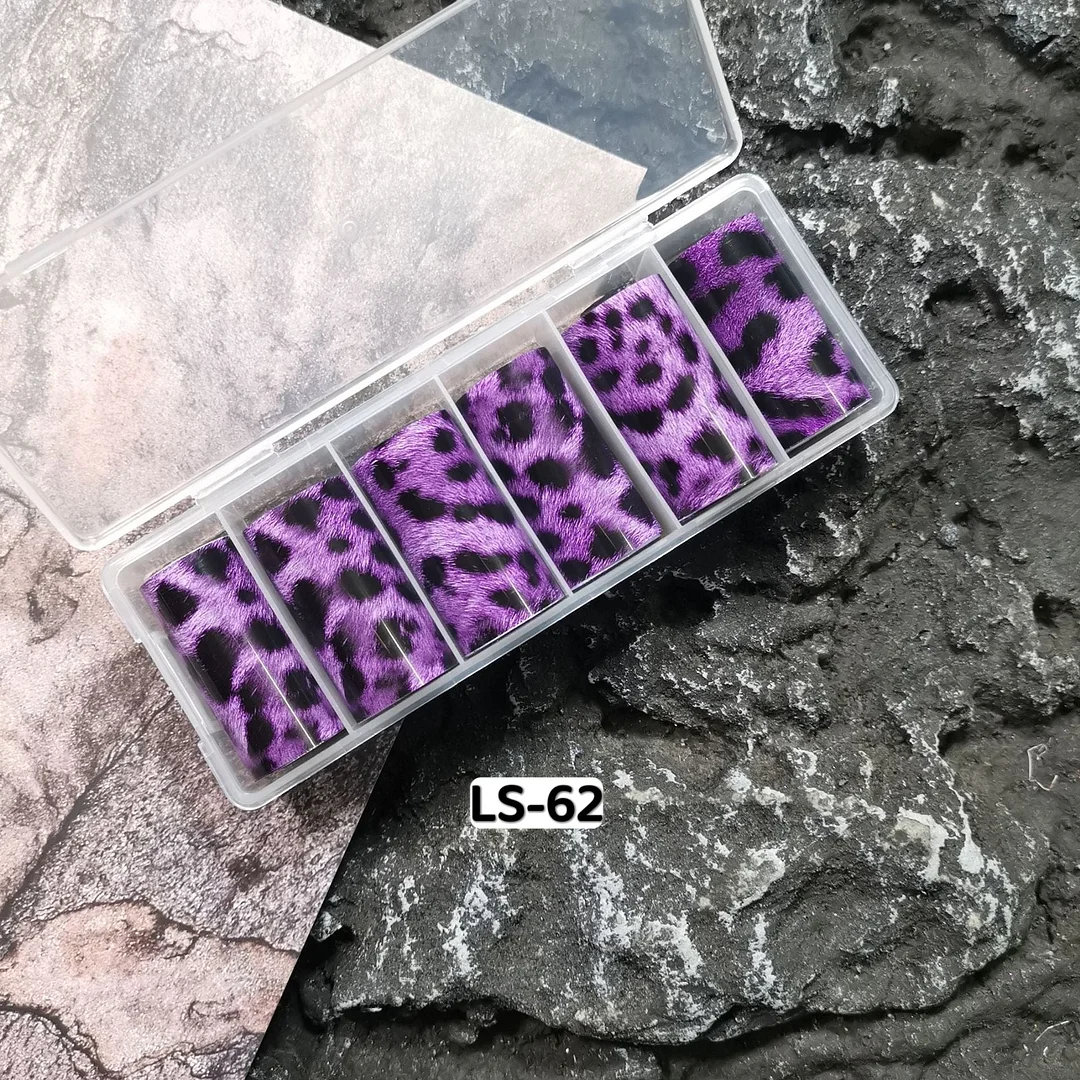 3pcs Tortoiseshell Amber Nails Foils Tortoise Shell Nail Art Transfer Foil Decals Wraps Tips Nail Manicure Decorations 4*100cm-Nail Inspo