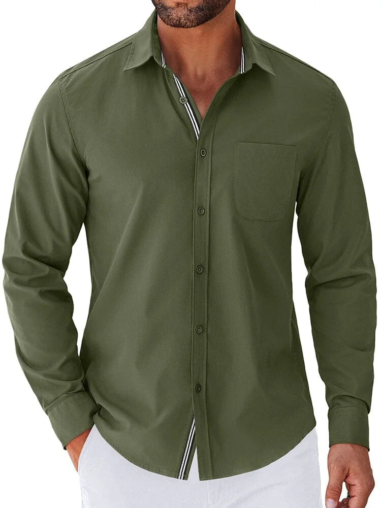 Elegant Untucked Dress Shirt (US Only) QueenFunky