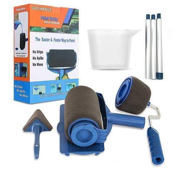 Handle Paint Roller Brush Kit (6PCS)
