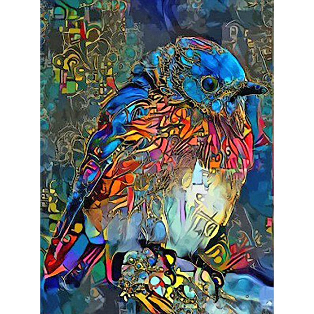 

(Multi-Size) Bird - Round/Square Drill Diamond Painting, Square diamond 40*50cm, 501 Original