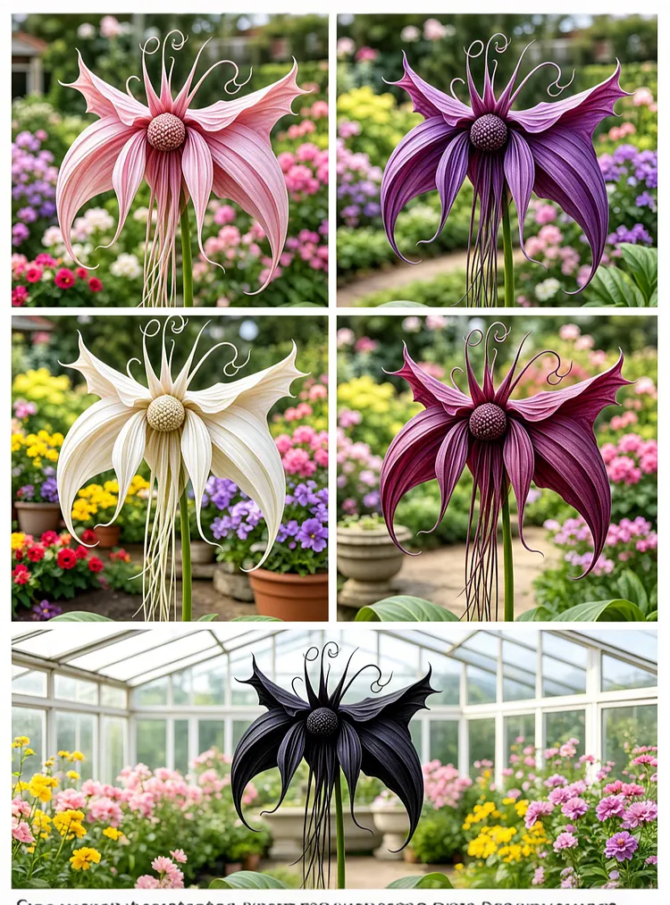 Rare Dragon Wing Bat Flower Bulbs