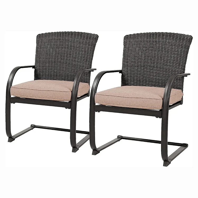 Metal frame patio chairs hot sale