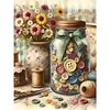 Sewing Corner-11CT Stamped Cross Stitch 55*70cm/21.65*27.56in(Big Size)