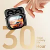 Bluetooth-compatible Translation Earbuds Real Time with Touch Control Color Screen Charging Case AI Language Translator Earbuds for Travel Business