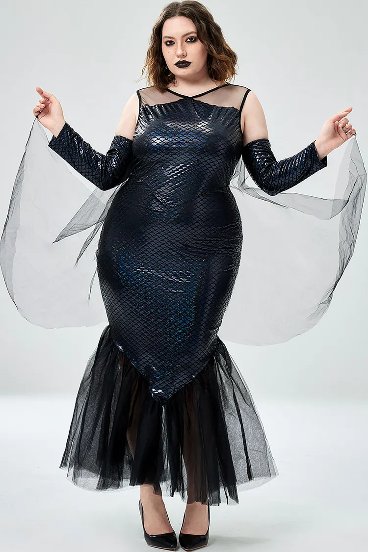 gothic mermaid dress Sexy Black Gothic Mermaid Wedding Dress Bridal Gowns Lace Applique Backless  Floor Length V Neck Tiered Tulle Garden Formal Dresses Vestidos De