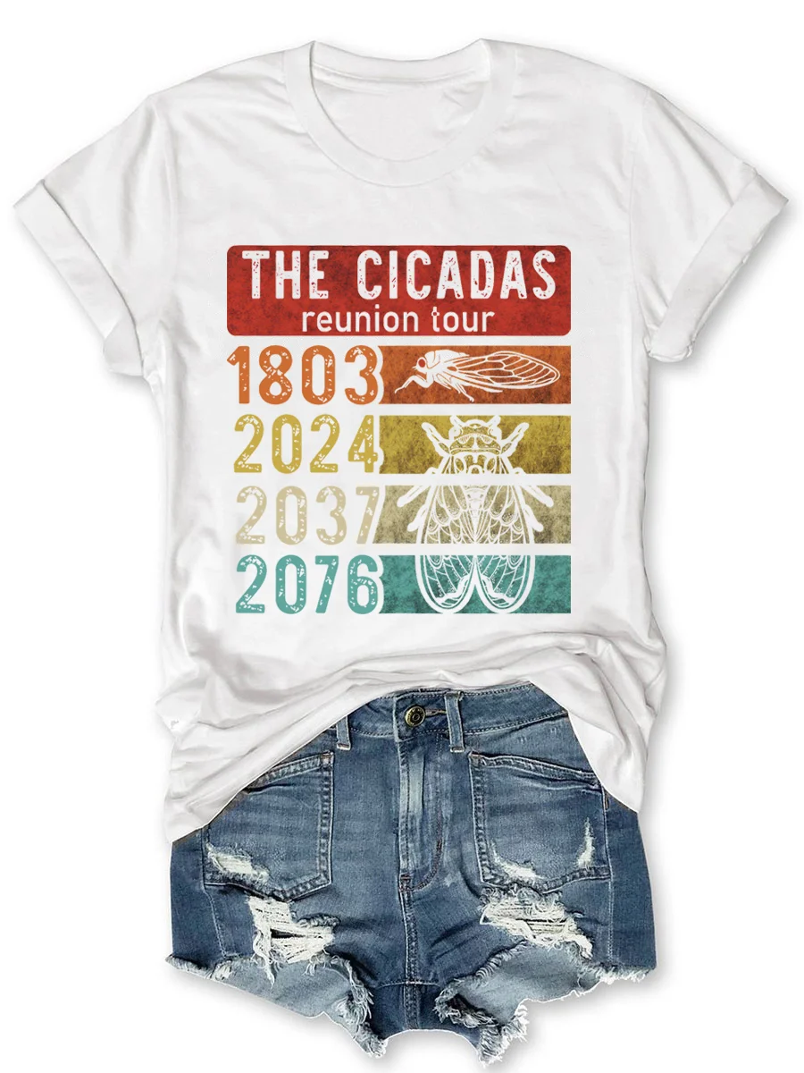 The Cicadas Reunion Tour T-shirt