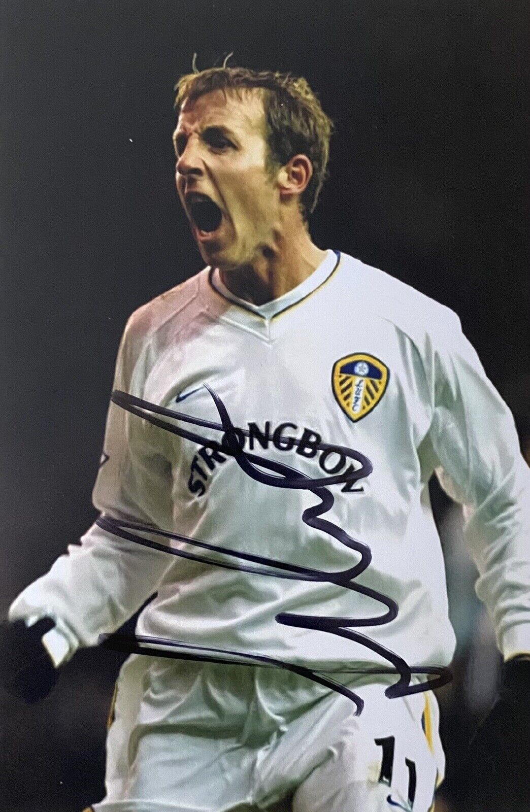 Lee Bowyer Genuine Hand Signed Leeds United 6X4 Photo Poster painting, See Proof, 4