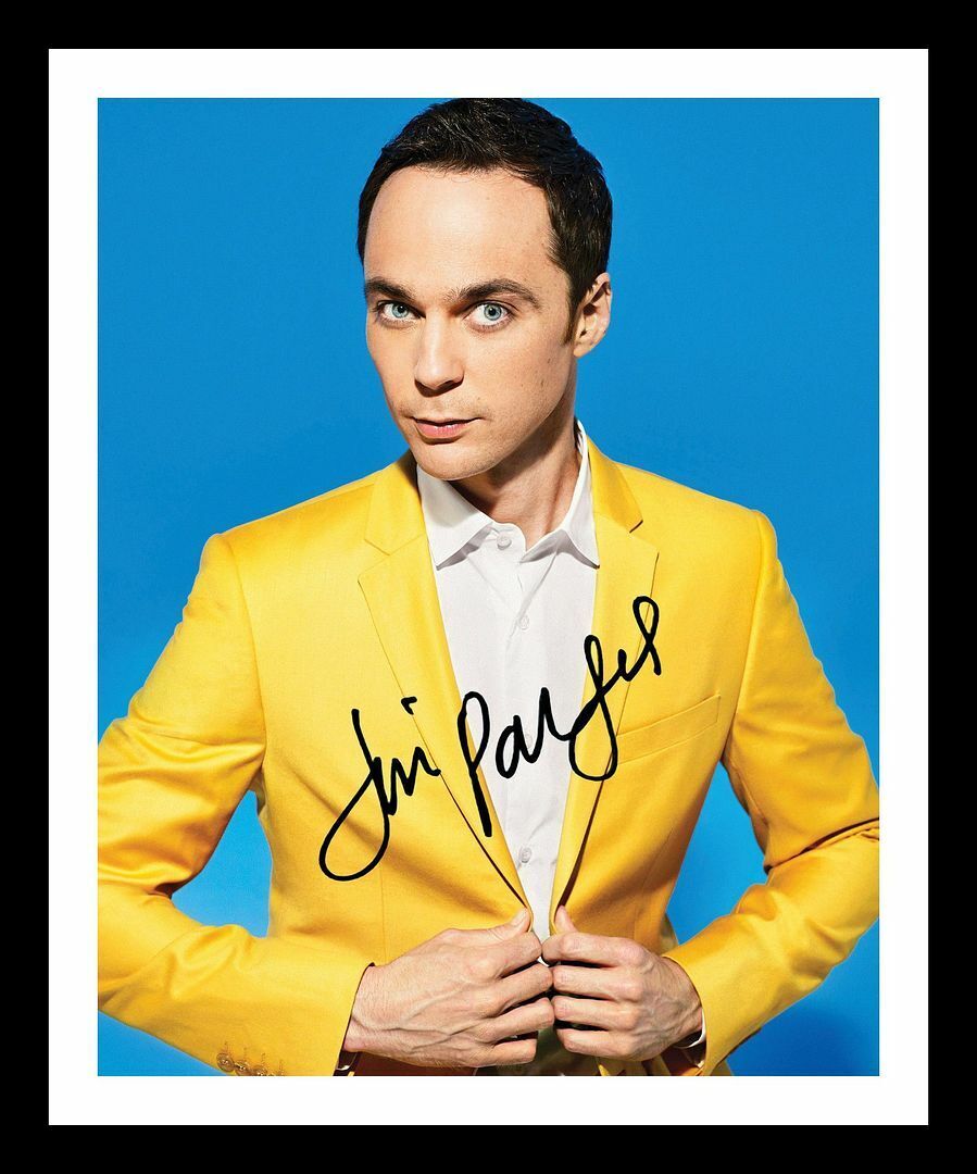 Jim Parsons Autograph Signed & Framed Photo Poster painting